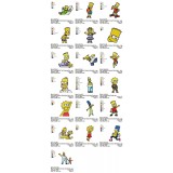 Collection 19 The Simpsons Embroidery Designs 02